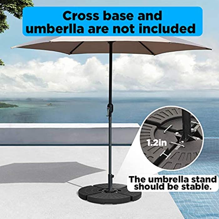 Umbrella Base Stand Patio Umbrella Base Cantilever Offset Umbrella Base ...